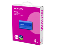 ADATA ADATA Dysk SSD External SE880 4TB USB3.2A/C Gen2x2 Niebieski - 1224777 - zdjęcie 1